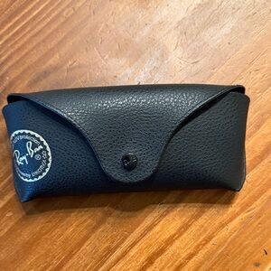 Ray-Ban Black Textured Sunglasses Case